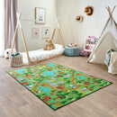 Axyaa Kids' Car Rugs: Non-Slip Room Play Mats for Boys and Girls