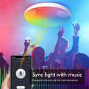 Axyaa Smart RGB Ceiling Light: Voice Control, Dimmable, WiFi, App Control