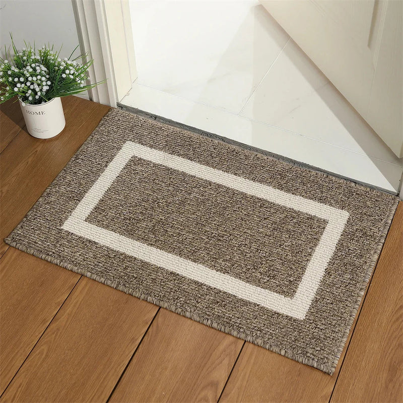 Axyaa Soft Kitchen Rug Non-Slip Entrance Doormat Absorbent Outdoor Mat