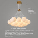 Axyaa Moon Ceiling Chandelier: Modern Indoor Lighting for Home Decor