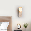Axyaa Cream Wind LED Wall Lamp for Bedroom, Kitchen, and Outdoor Lighting