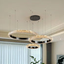 Axyaa Modern Dining Room Pendant Light LED Chandelier Ceiling Lamp Indoor Decor Lighting