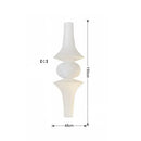 Axyaa Wabi-sabi Noguchi Chandelier Rice Paper Lamp Medieval Villa Hall