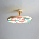 Modern Colorful Iron Acrylic Ceiling Light for Home, Villa, Bedroom, Restaurant & Foyer