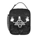 Axyaa Bill Cipher Lunch Bag: Insulated Thermal Food Container - Portable Cooler Box