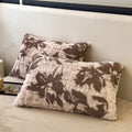 Axyaa Plush Rabbit Velvet Pillow Cover Set - Soft & Fluffy Decorative Pillow Sham