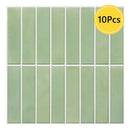 Axyaa 3D Tile Sticker Bathroom Wall Backsplash, Self-adhesive Water/Mold Resistant 30x30cm