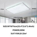 Axyaa Modern Diamond LED Ceiling Light for Home Lighting Decor