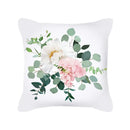 Axyaa Modern Flowers Printed Cushion Cover 45x45cm - Nordic Spring Farmhouse Decor