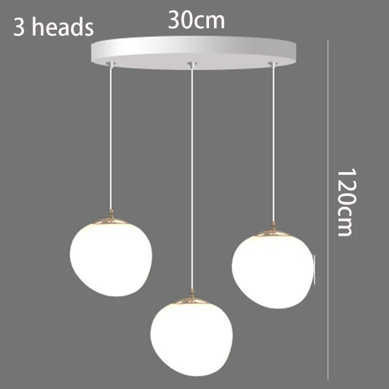 Axyaa Staircase Chandeliers Pendant Light Lamps, Modern Home Decor LED Lights for Living Room