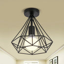 Axyaa Vintage Industrial Ceiling Light Retro Loft Plafonniers Indoor Lamp Shade