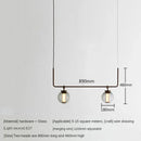 Axyaa Glass Hanging LED Pendant Lights for Restaurant & Bar Decor