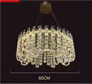 Axyaa Modern Italian Style Crystal Chandelier Lighting Fixtures