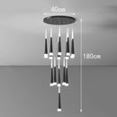 Axyaa Nordic Chandeliers Dining Room Pendant Lights Ceiling Hanging Indoor Lighting