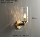 Axyaa Modern Luxury Glass Wall Lamp for Living Room and Bedroom