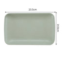 Axyaa Plastic Food Storage Tray Fruit Plates Snack Pan Kitchen Organizer