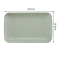 Axyaa Plastic Food Storage Tray Multi-Function Fruit Plate Kitchen Organizer