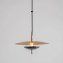 Axyaa Retro Iron Round Pendant Light for Modern Spaces