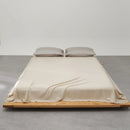 Axyaa Mulberry Silk Flat Sheet | Luxury Solid Color Bedding | Custom Sizes Available