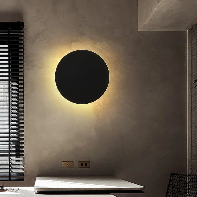 Axyaa Eclipse LED Sconce Wall Lamp for Bedroom Living Room Staircase Lighting