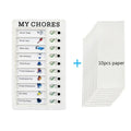 Axyaa Kids Daily Chores Chart for Responsibility & Self-discipline