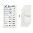 Axyaa Kids Daily Chores Chart for Responsibility & Self-discipline
