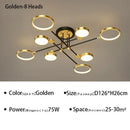 Axyaa Nordic LED Branch Chandelier Ceiling Light for Home Living Room Bedroom.