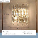 Axyaa Crystal Ceiling Lamp - Modern Minimalist Home Decoration Light for Living Room