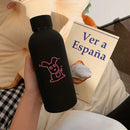 Axyaa Puppy Thermos Cup | Stainless Steel Insulated Water Bottle for Girls