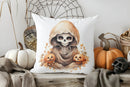 Axyaa Halloween Witch Cauldron Pillow Cover for Sofa Bedroom Car