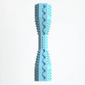 Axyaa Dog Teeth Cleaning Chew Toy - Hexagon Rubber Toothpaste Rod & Point Massage
