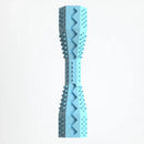 Axyaa Dog Teeth Cleaning Chew Toy - Hexagon Rubber Toothpaste Rod & Point Massage