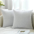Axyaa Chenille Pillow Cover 45x45cm Decorative Throw Pillowcase for Sofa, Soft Luxury Texture