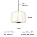 Axyaa Silk Pendant Light Chandelier for Home Lighting