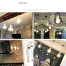 Axyaa Nordic Glass Pendant Lights - Modern Ceiling Lamp for Kitchen Bedroom Island