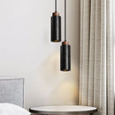 Axyaa Black Stone Wabi Sabi Chandelier for Retro Minimalist Design