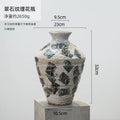 Axyaa Ceramic Graffiti Vase Handcrafted Home Decor Floral Arrangement Bottle