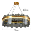 Axyaa Modern Chandelier Pendant Lamp for Dining Room Ceiling Lighting