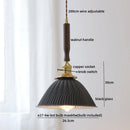 Axyaa Nordic Blue Glass Pendant Lamp for Dining Living Room Bedroom