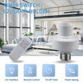 Axyaa Wireless E27 Lamp Holder with Smart Timer Switch for LED Bulb