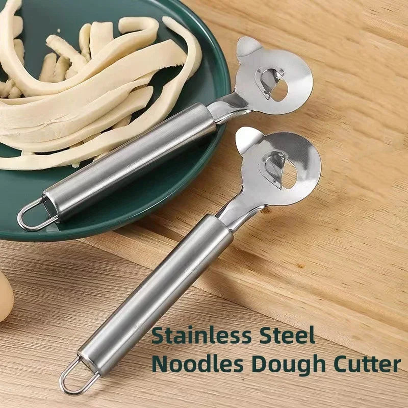 Axyaa Stainless Steel Noodle Cutter Set for Home and Restaurant Pasta Cooking