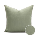 Axyaa Cream Style Matcha Green Cushion Cover 45X45 - Soft and Simple Decor Pillowcase
