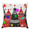 Axyaa Snowflake Christmas Tree Luminous Pillowcase