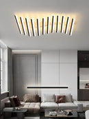 Axyaa Modern LED Strip Ceiling Chandelier for Living Room, Office, Restaurant, and Bar