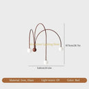 Axyaa LED Wall Light Iron Glass Wall Lamp - Home Decor Lustre