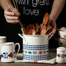 Axya Utensil Holder & Tableware Storage Bucket