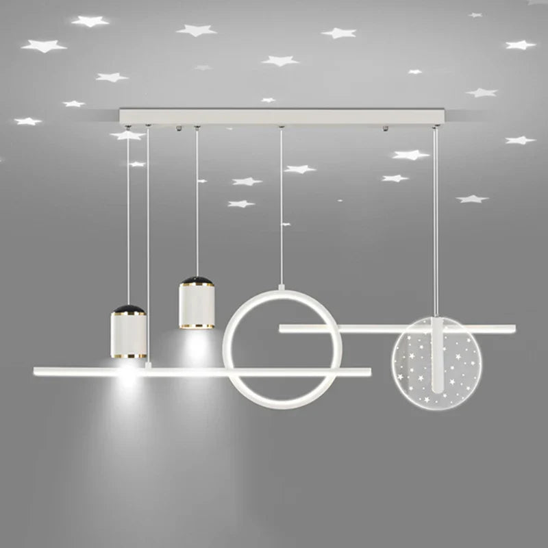 Modern Nordic Chandeliers by Axyaa- Indoor Dining Room Pendant Lighting