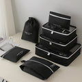 Axyaa Travel Compression Bag Set for Packing Cubes and Luggage Organization