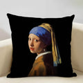 Elegant Axyaa 45x45cm Print Cushion Cover for Home, Hotel, Office Décor