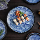 Axyaa Retro Ceramic Steak & Sushi Plate for Molecular Cuisine Tableware